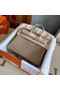 Hermes original Togo Leather HB25O light gray Replica