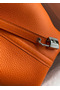 Hermes Picotin Lock 18 Handmade Bag in Orange Clemence Leather Replica