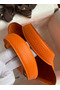 Hermes Picotin Lock 18 Handmade Bag in Orange Clemence Leather Replica