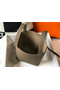 Hermes Picotin Lock 22 Bag In Taupe Clemence Leather Replica