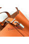 Hermes Picotin Lock 22cm Bags Litchi Leather HPL1048 Orange Replica