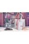 Hermes Picotin Lock 22cm Bags Litchi Leather HPL8618 White&Pink Replica