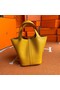 Hermes Picotin Lock Bags Original togo Leather PL3388 yellow Replica