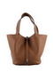 Hermes Picotin Lock MM Bags Clemence Leather H8616 Wheat Replica