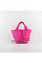Hermes Picotin Lock PM Bag in Clemence Leather H8615 Rose Replica