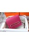Hermes Roulis 19cm Evercolor 9D H9003 Plum&Silver Replica