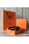 Hermes Roulis belt buckle & Reversible leather strap 13 mm H065539 black Replica