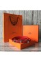 Hermes Roulis belt buckle & Reversible leather strap 13 mm H065539 red Replica