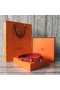 Hermes Roulis belt buckle & Reversible leather strap 13 mm H065539 red Replica