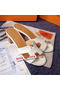 Hermes Sandals Togo Leather HO0471 White Replica