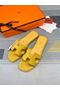 Hermes Shoes H2356 Yellow Replica