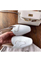 Hermes Tangeria Mules In White Calfskin Replica