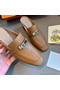 Hermes Blossom Mules 60mm In Brown Goatskin Replica