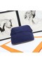 Hermes Cosmetic Bag H3699 Dark Blue Replica