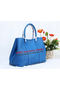 Hermes Garden Party 36cm Tote Bag Grainy Leather Blue Replica