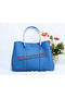 Hermes Garden Party 36cm Tote Bag Grainy Leather Blue Replica