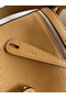 Hermes Lindy 26 Handmade Bag In Biscuit Clemence Leather Replica