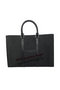 Hermes Mens Briefcase Canvas & Leather H1691 Black Replica