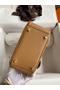 Hermes Mini Lindy Handmade Bag In Biscuit Clemence Leather Replica
