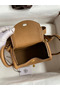 Hermes Mini Lindy Handmade Bag In Biscuit Clemence Leather Replica