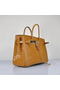 Newest 2012 Hermes Birkin 35CM Light Coffee Croco Leather Tote Bag Silver  Replica