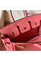 Hermes Birkin 25 Handmade Bag In Rose Lipstick Swift Leather Replica