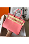 Hermes Birkin 25 Handmade Bag In Rose Lipstick Swift Leather Replica