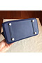 Hermes Birkin 25 Handmade Bag In Sapphire Epsom Calfskin Replica
