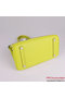 Hermes Birkin 30CM Tote Bags Lemon Clemence Leather Silver Replica
