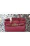Hermes Birkin 30CM Tote Bags Litchi Leather H30LI Purple Replica