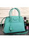 Hermes Bolide 37CM Calfskin Leather Tote Bag B1004 Light Green Replica
