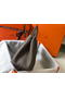 Hermes Garden Party 30 Bag In Taupe Taurillon Leather Replica