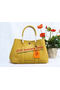 Hermes Garden Party 30cm Tote Bag Grainy Leather Yellow Replica