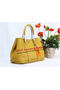 Hermes Garden Party 30cm Tote Bag Grainy Leather Yellow Replica