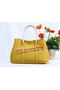 Hermes Garden Party 30cm Tote Bag Grainy Leather Yellow Replica