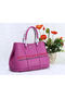 Hermes Garden Party 30cm Tote Bags Grainy Leather Lavender Replica