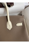 Hermes HSS Birkin 30 Bicolor Bag in Taupe and Craie Epsom Calfskin Replica