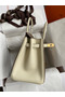 Hermes HSS Birkin 30 Bicolor Bag in Taupe and Craie Epsom Calfskin Replica