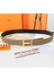 Hermes Imported Belt HR1002E Dark Gray Replica