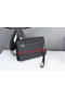 Hermes Jige Clutch Bag Calfskin Leather HQ8059 Black Replica
