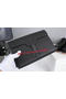 Hermes Jige Clutch Bag Calfskin Leather HQ8059 Black Replica