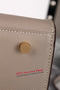 Hermes Kelly 32cm Shoulder Bags Grained Leather Grey Replica
