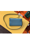 Hermes Kelly Classique To Go Wallet In Blue Du Nord Epsom Calfskin Replica