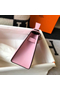 Hermes Kelly Pochette Bag In Mauve Sylvestre Epsom Leather Replica