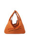 Hermes Lindy 30CM Orange Grainy Leather Havanne Shoulder Bag Replica