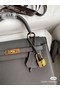 Hermes Original Epsom Leather KEL2578 dark grey Replica