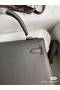 Hermes Original Epsom Leather KEL2578 dark grey Replica