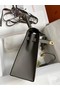 Hermes Original Epsom Leather KEL2578 dark grey Replica