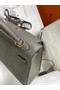 Hermes Original Epsom Leather KEL2578 dark grey Replica