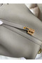 Hermes Picotin Lock 22 Handmade Bag in Etain Clemence Leather Replica